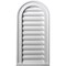 Ekena Millwork Cathedral Urethane Gable Vent Louver, Non-Functional, 14"W x 18"H GVCA14X18D - alternate 1